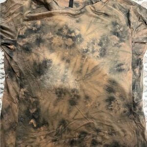 Men’s Lululemon Always Agile Short Sleeve Shirt Diamond Dye Color Size XL
